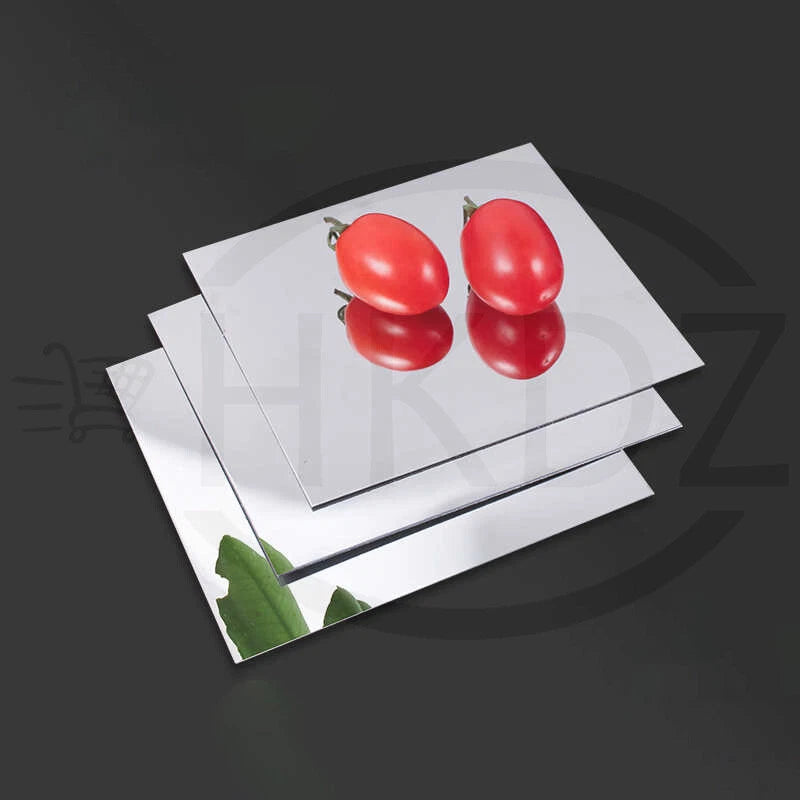 8K Mirror Polished Stainless Steel Sheet Plate Grade 304 Thickess 0.3mm - 4mm