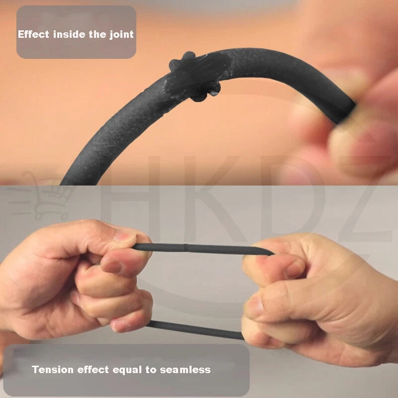 Polyurethane Round Drive Belt — PU Solid Round Belting, 2mm–12mm Diameter, Smooth & Rough