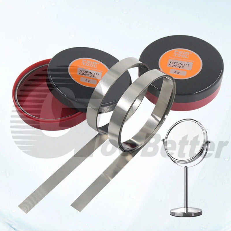 Ultra-Thin Stainless Steel Foil Sheet Fine Plate Strip Roll 0.005mm -1.5mm Thick