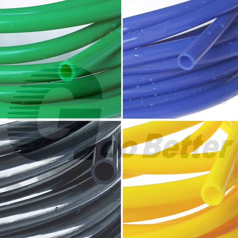 Coloured Food Grade Silicone Tube Hose Vacuum Tubing Pipe Soft Rubber ID 1-40mm