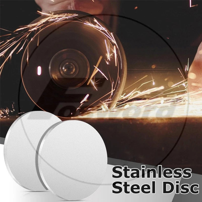 Stainless Steel Blank Disc Grade 304 Metal Round Sheet Plate Dia Ø50mm - Ø300mm