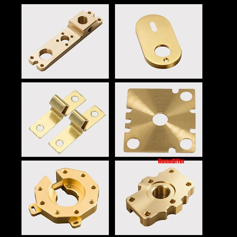 H62 Solid Brass Discs Blanks Plate Metal Round Sheets Thick 1.5-6mm Dia 10-300mm