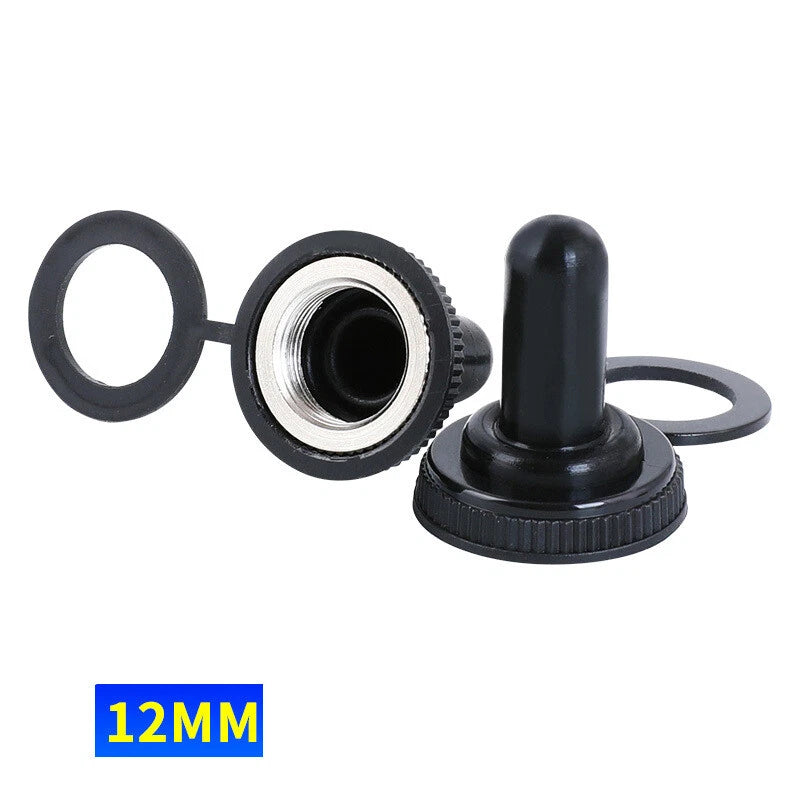 Heavy Duty Toggle Switch 250V ON/OFF — E-TEN Series (2/3/4/6 Pin, Momentary, Waterproof Cover)