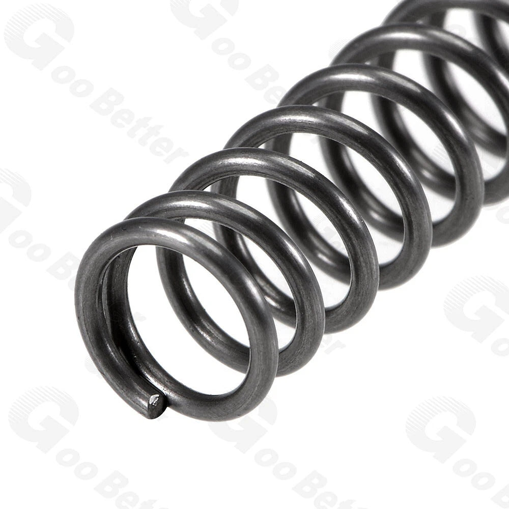 Black Compression Spring 6mm Wire Dia 155-190mm Length Pressure Springs Steel