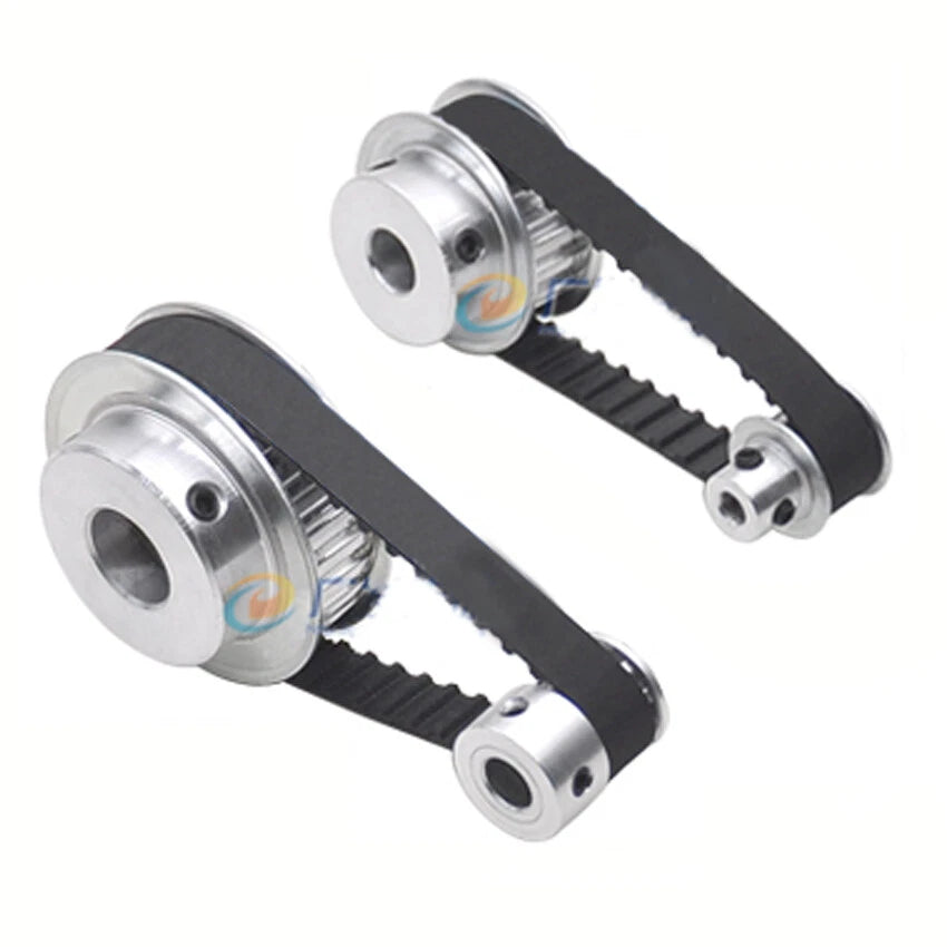 XL10T-35T Timing Belt Pulley With Step,Pitch 5.08mm Teeth Width 10/15mm Aluminum