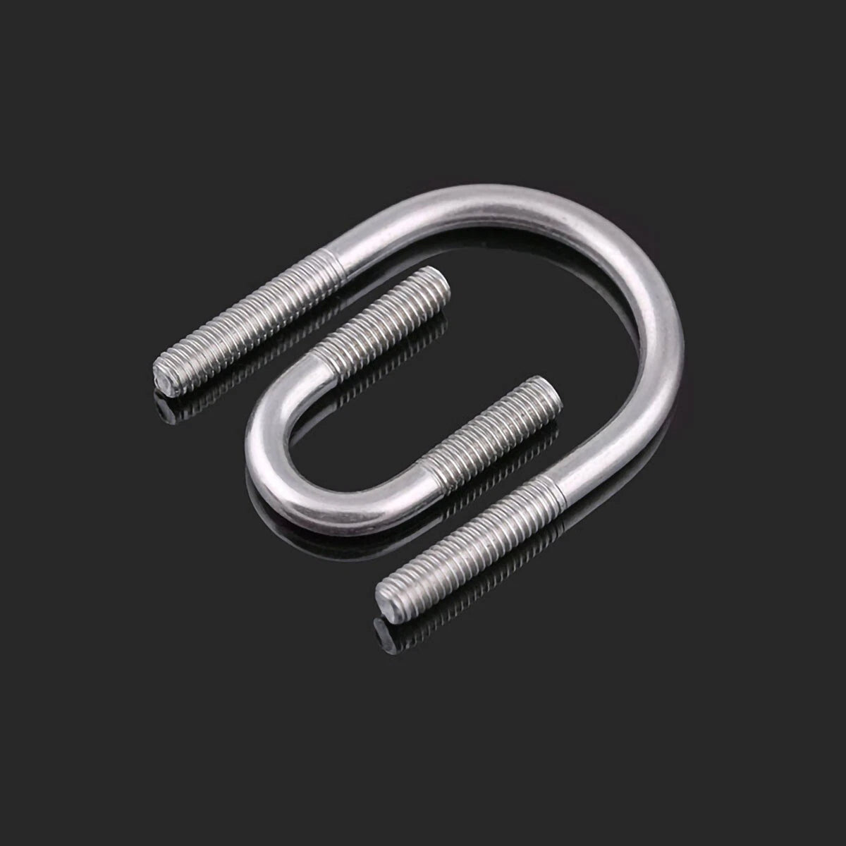 U-Bolts M6 M8 M10 M12 U Bend Screws A2 Stainless Steel U Shaped Bolt Nut Washer