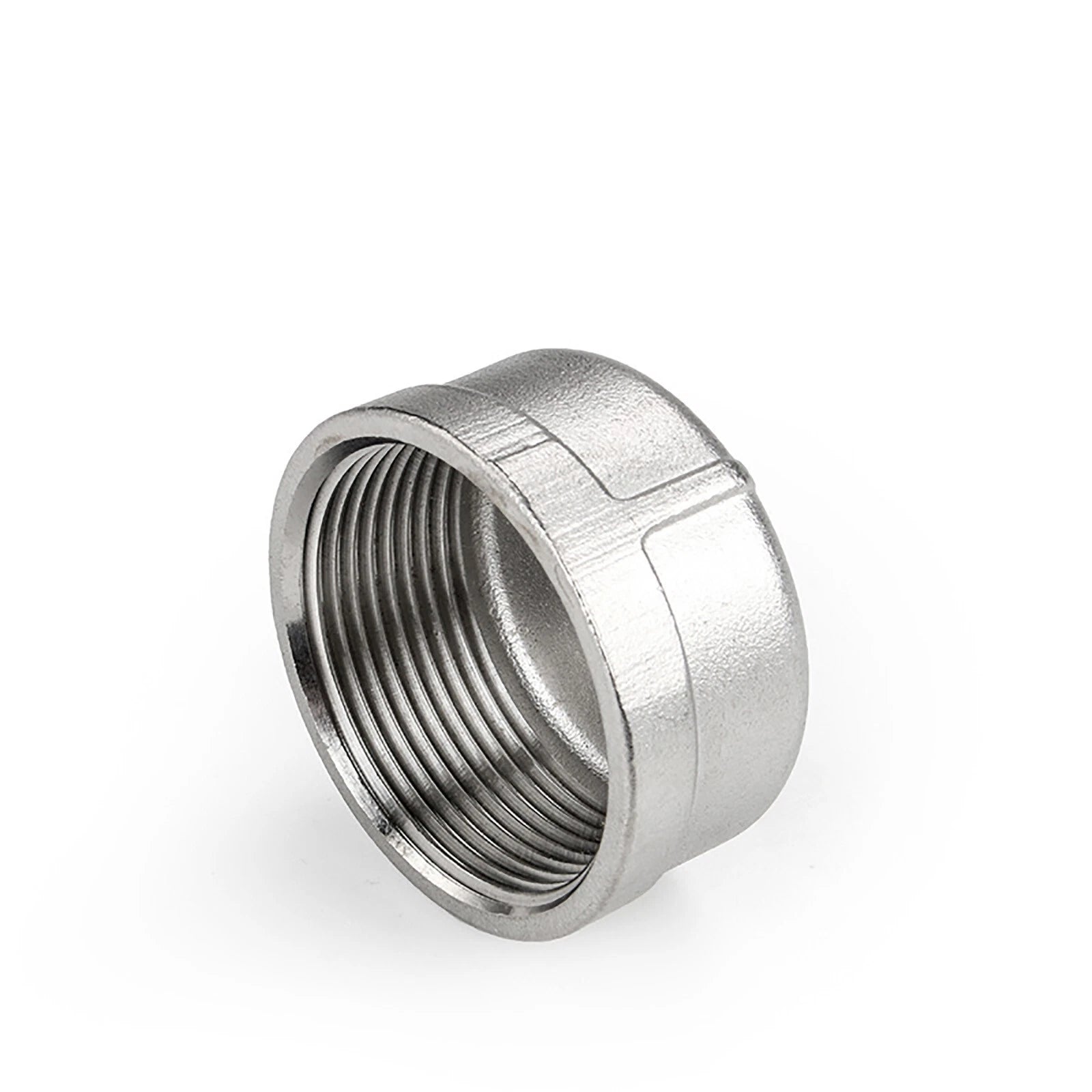 304 Stainless Steel BSP Female End Cap & Hollow Plug Pipe Fittings | 1/8" to 2"