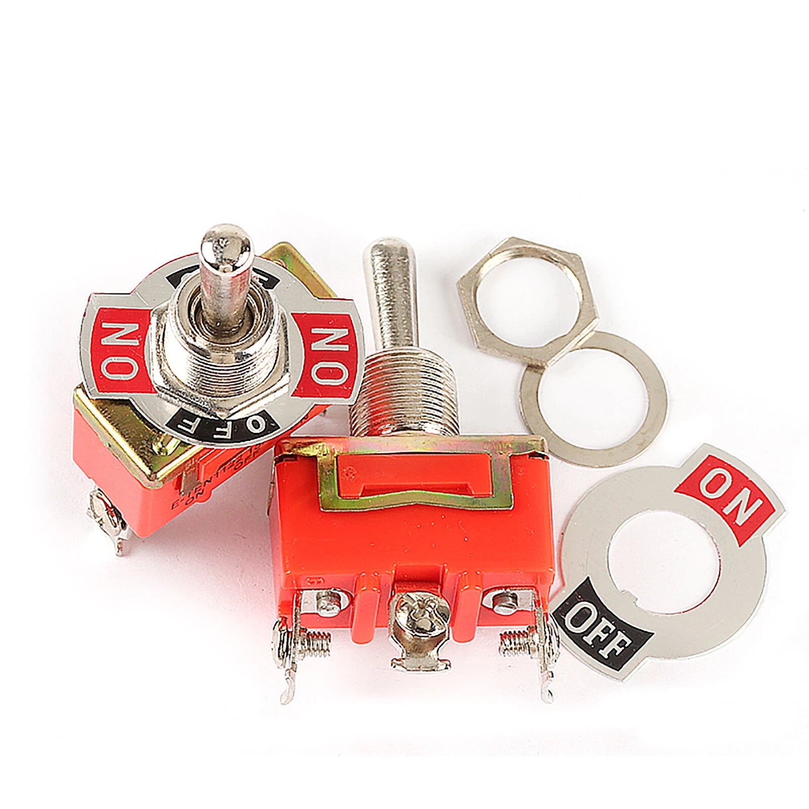 Heavy Duty Toggle Switch — 2 to 12 Position SPST/DPDT, 15A–25A, ON-OFF & ON-OFF-ON