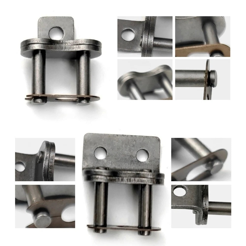 08B 10A 12A 16A Carbon steel Roller Chain Joint Drive Chain Link with Bent Ear