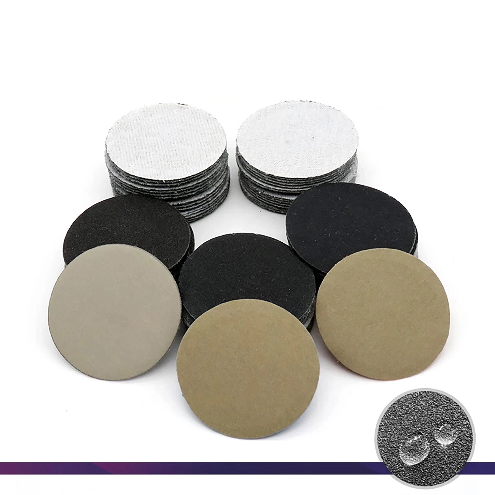 Sandpaper 60 To 10000 Mixed Grits Wood Metal Sanding Polishing Wet And Dry 180mm