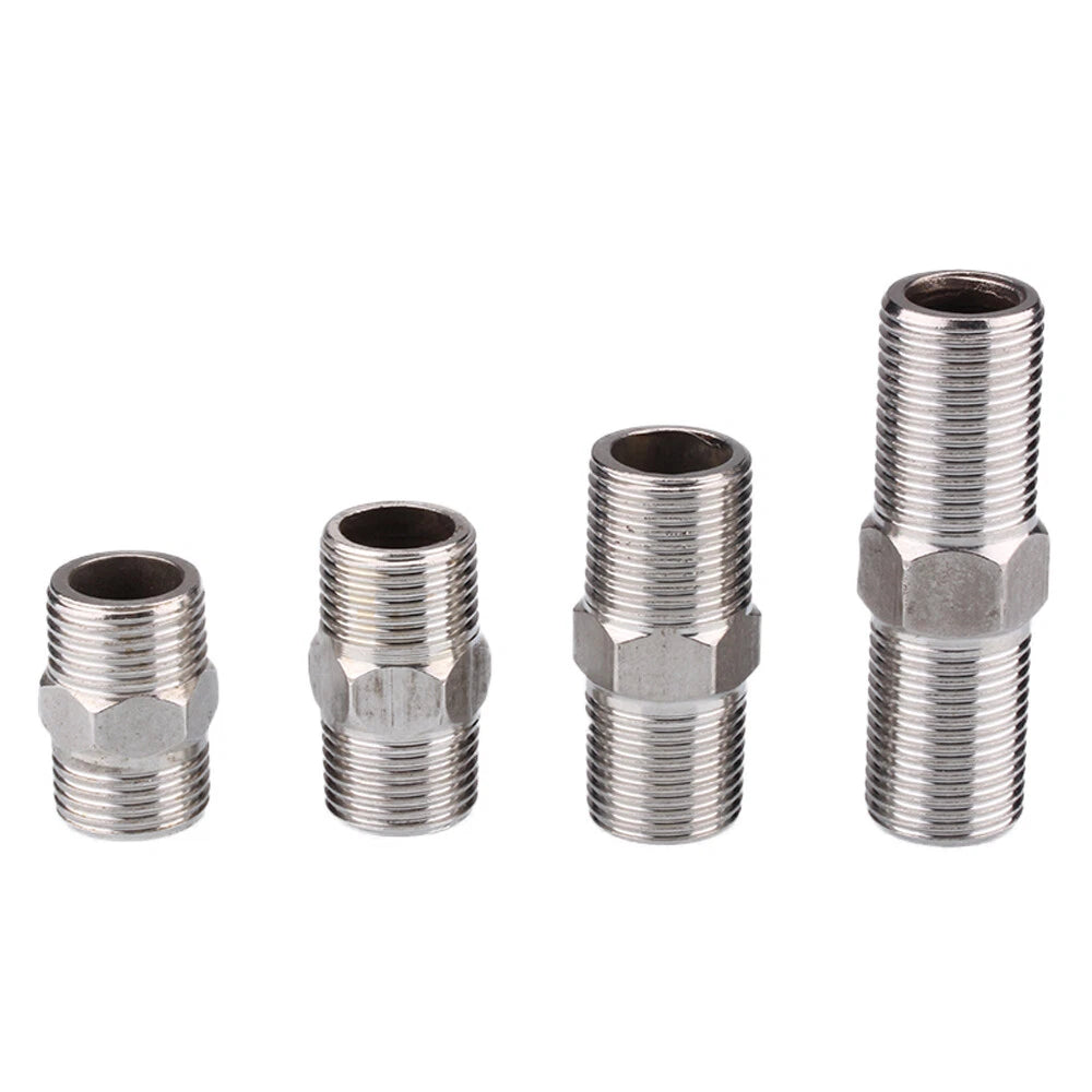 Stainless Steel 90° Elbow BSP Pipe Fittings — Female & Male Reducing Adapters