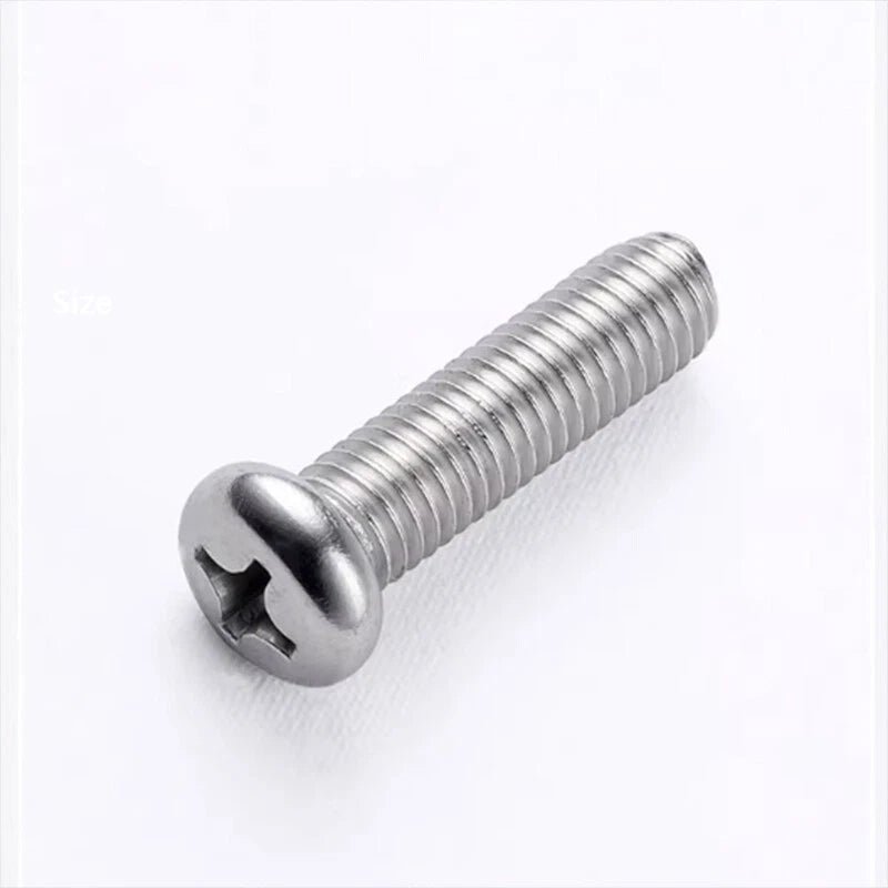M2.5 Pozi Pan Head Machine Screws A2 Stainless Steel — Multiple Lengths - HomeDIYer