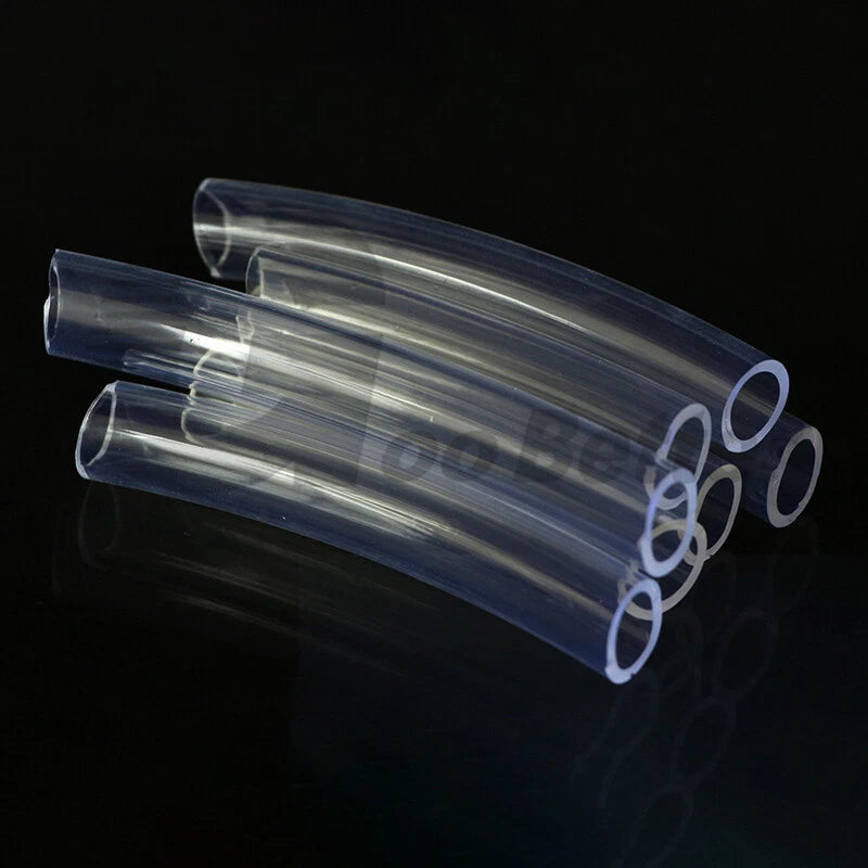 Clear PVC Tubing — Flexible Plastic Tube for Aquarium, Fish Pond & Water Transfer (ID 2mm–50mm)