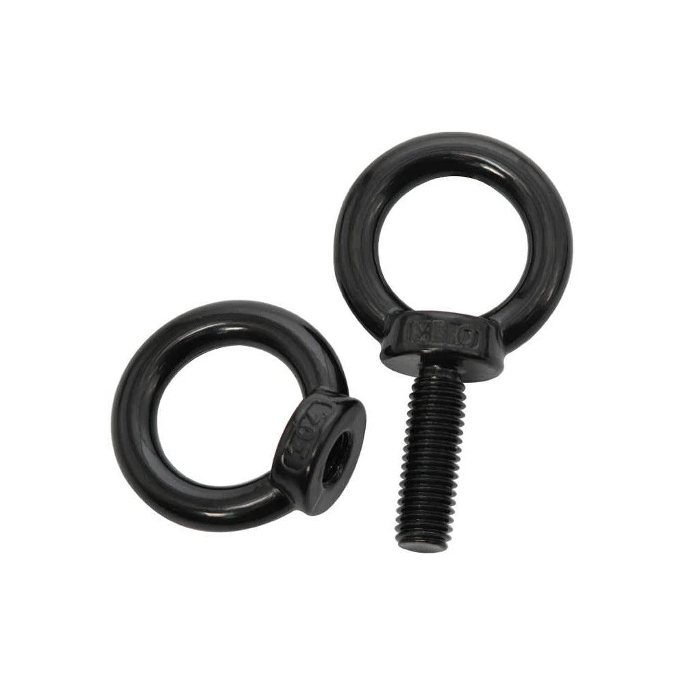 Black 304 Stainless Steel Eye Bolts and Eye Nuts — M3 to M20 Lifting Hardware - HomeDIYer