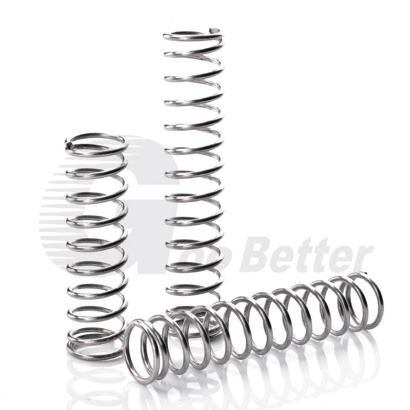 Compression Springs Steel wire 1.0mm small coil spring 15-305mm Stainless Steel