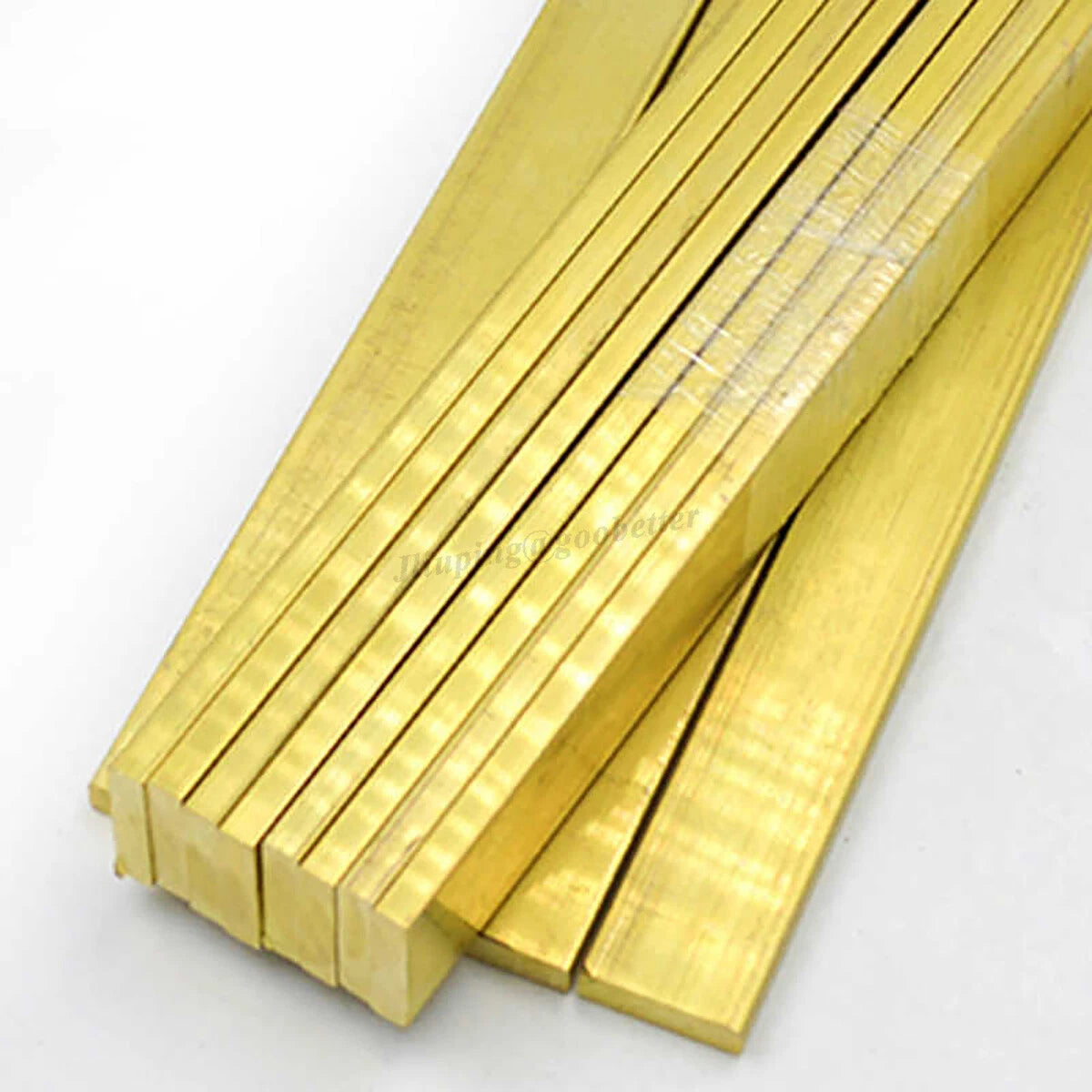 H59 Brass Flat Bar Square Sheet Plate Solid Strip 500mm Long-Width 3mm-100mm
