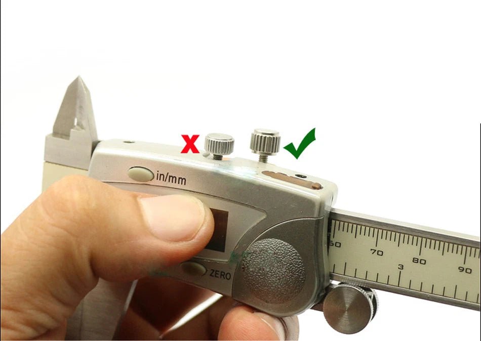 M2.5 x 7.5mm Stainless Steel Knurled Thumb Screw – Replacement Knob Bolt for Vernier Caliper - HomeDIYer