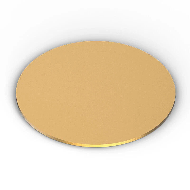 H62 Brass Round Plate Sheet Brass Metal Solid Discs Dia 10mm-300mm Thick 2mm-6mm