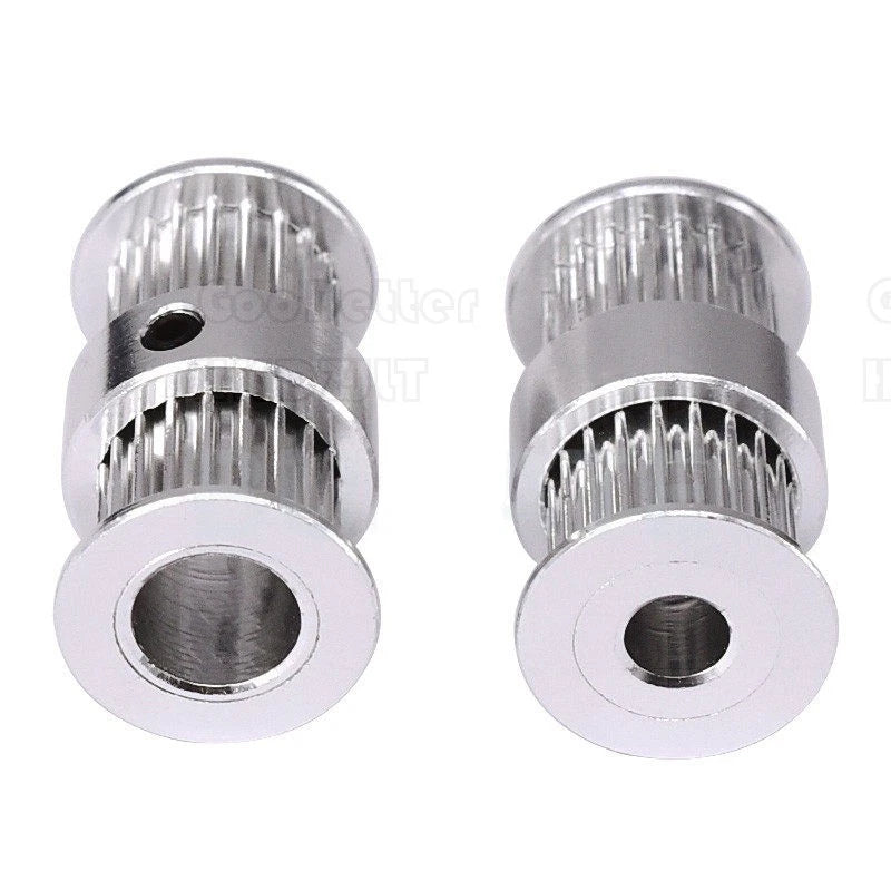 GT2 Timing Belt Drive Pulley 20 Teeth Double-Headed Bore 5 mm 8 mm for CNC 3D
