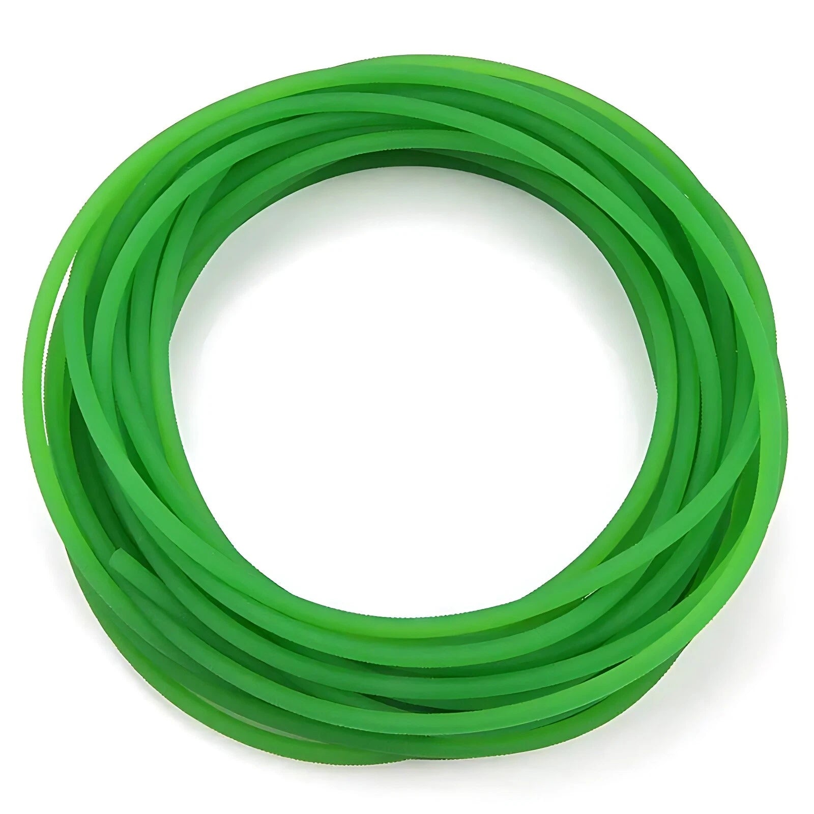 Round Urethane Drive Belt – Green Rough Surface, 1.5mm to 18mm Diameter