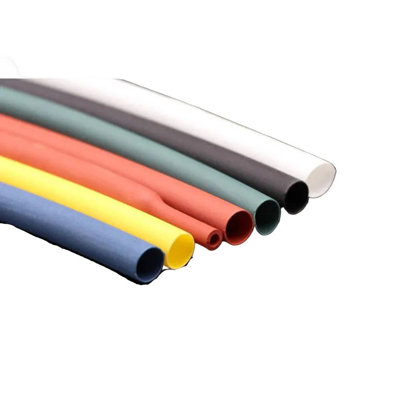 3:1 Heat Shrink Tubing — Unlined Weatherproof Sleeve, 1.5mm–6mm, 6 Colors