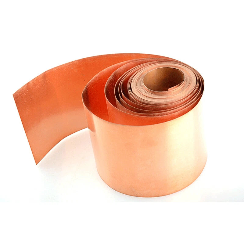 Phosphorous Copper Sheet 0.1/0.15~0.8mm Thick 100mm Length Copper Alloy Plate