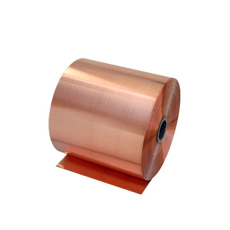 Copper Sheet Strip 0.01-1mm Thick 100/200/300mm Width Flexible Pure Copper Plate