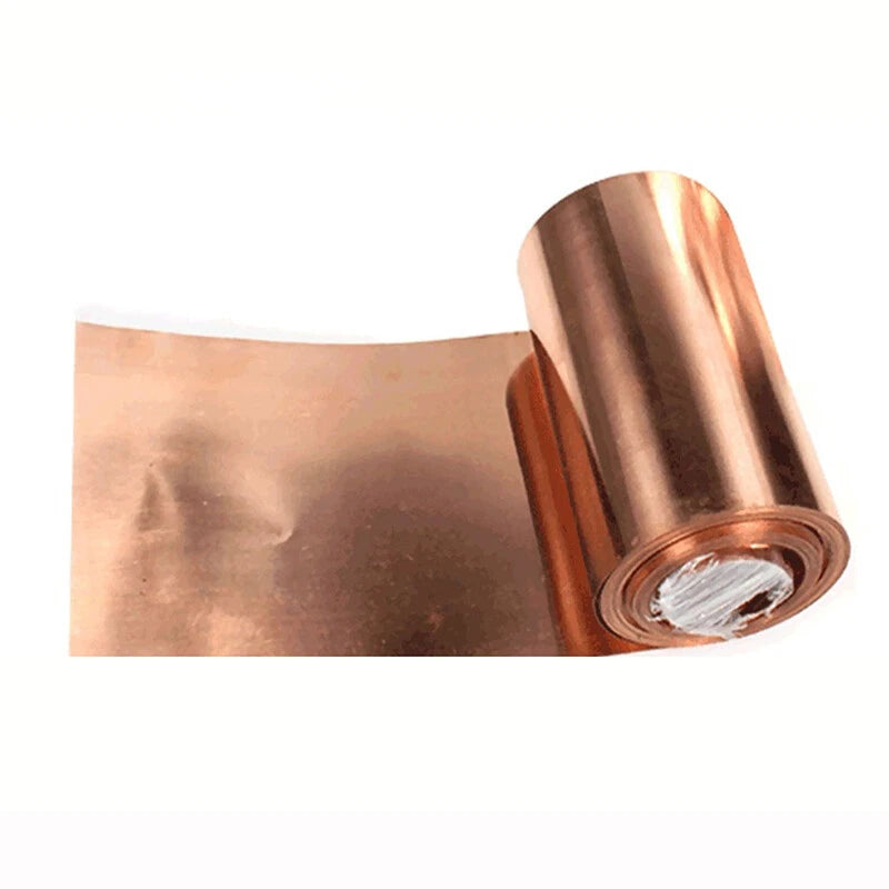 Copper Sheet 99% Cu 0.01/0.02/0.03/0.04/0.05/0.06/0.08~1mm Thick Metal Plate