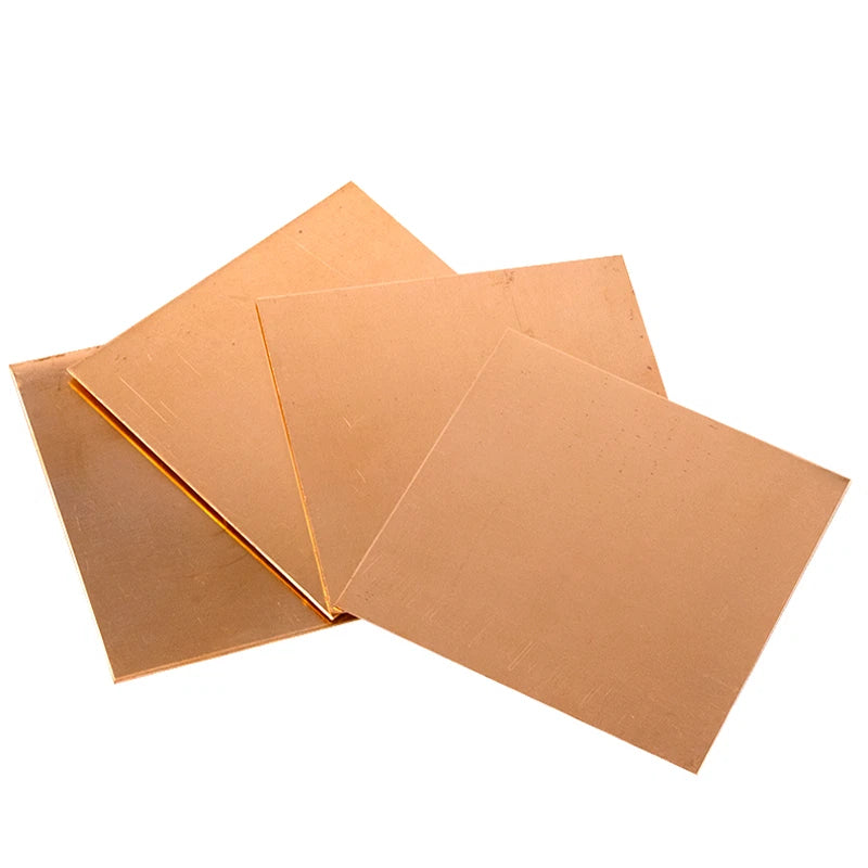 T2 Copper Plate Electrolytic Conductive Sheet/Strip CNC Cut Thick:0.5-5mm