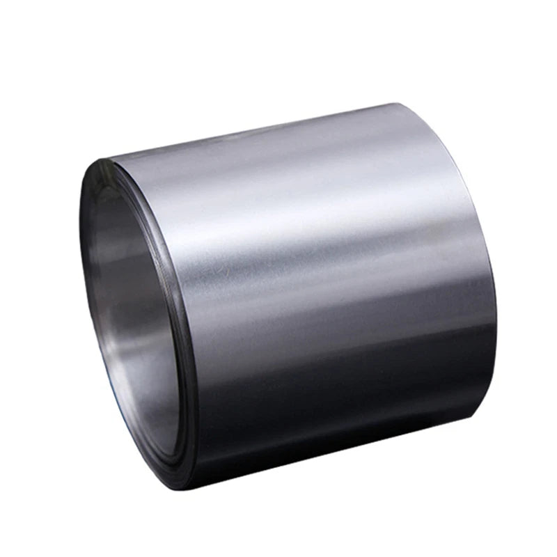 304 Stainless Steel Shim Sheet Foil Strip — 0.05 to 0.5mm Thick, 300×1000mm Metal Band Roll