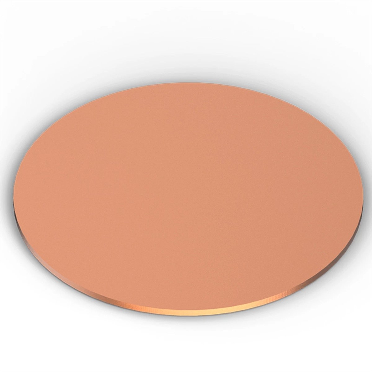 T2 Solid Pure Copper Discs Blanks Round Plate Metal Sheet 0.5 0.8mm - 5mm Thick - HomeDIYer