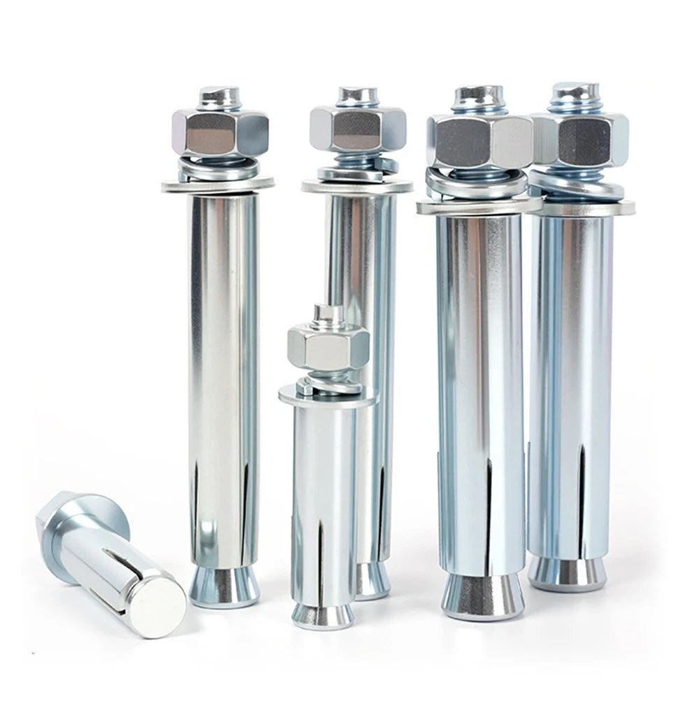 Sleeve Anchor Expansion Bolts for Concrete – Galvanised Carbon Steel M6 to M20 - HomeDIYer
