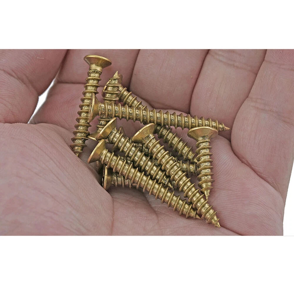M3 M4 M5 Brass Countersunk Flat Self‑Tapping Screws – Phillips Drive