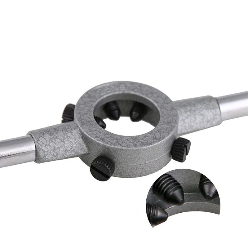 Die Stock Holder Wrench Round Holder Tap Threading Tools Holder Holds M2 to M20