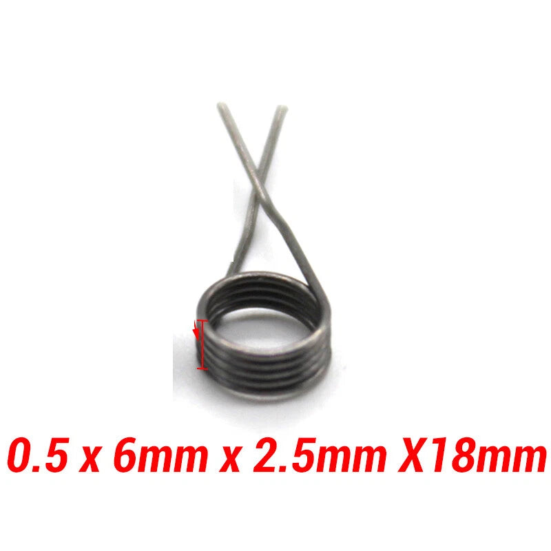 Torsion spring Various Size Length Diameter Assortment High Tension