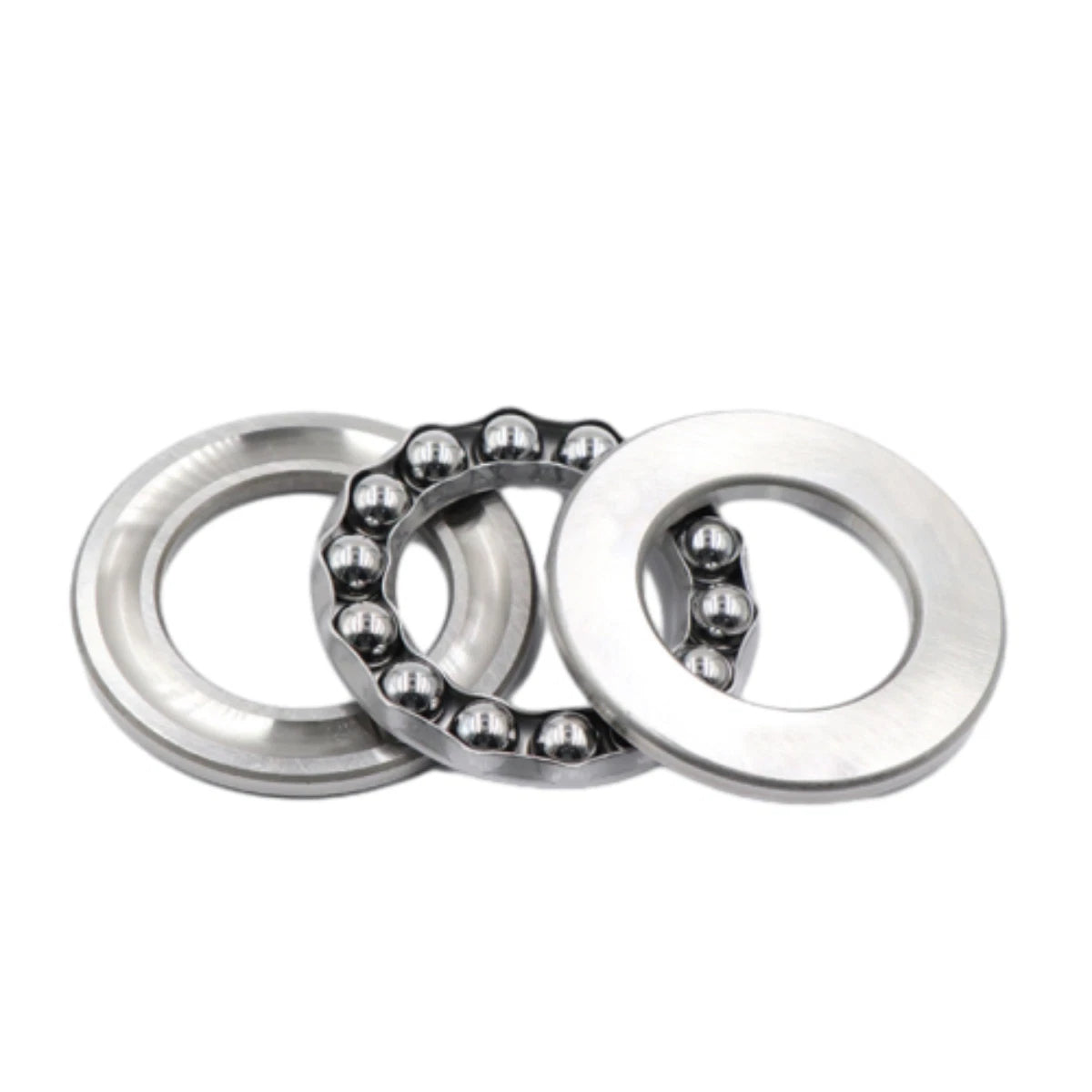 51100-51414 Series 3 Part Thrust Ball Bearings 10/12/15/17/20/25-150mm Inner Dia
