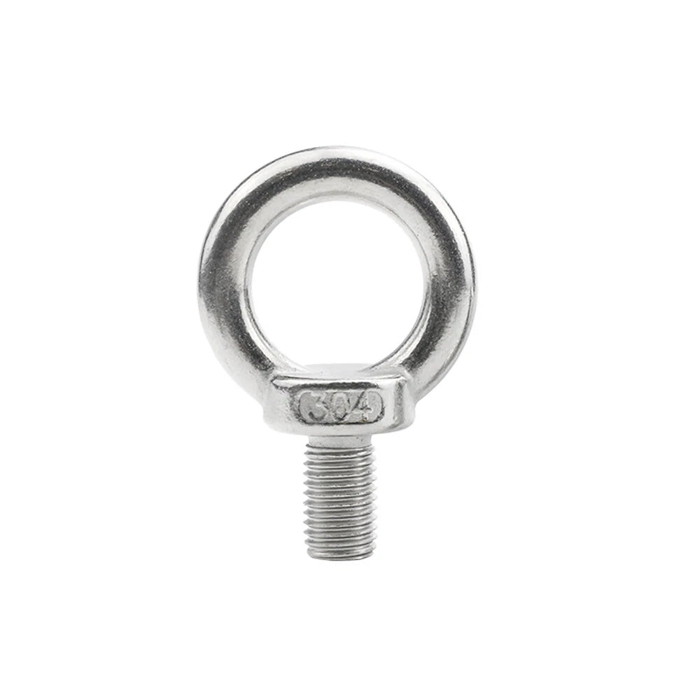 A2 Stainless Steel Eye Nuts & Eye Bolts M3–M48 | DIN 582 / DIN 444 | Metric Lifting Hardware - HomeDIYer