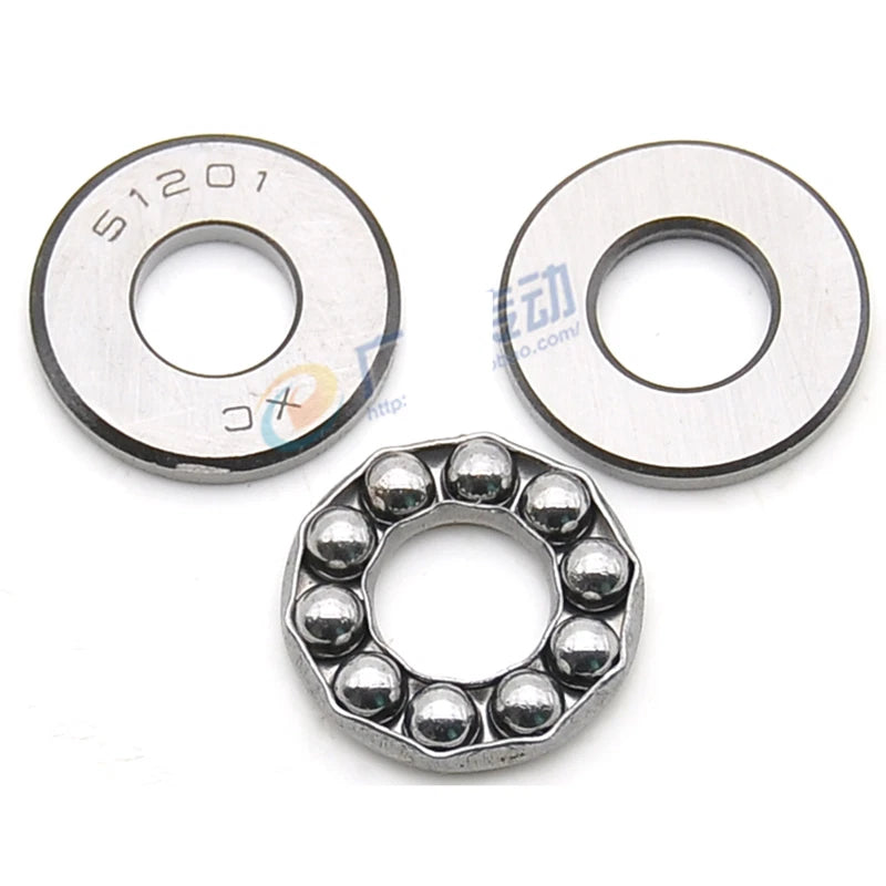 10mm-90mm Miniature Thrust Ball Bearing with Washer Ball Bearings 51100 to 51218