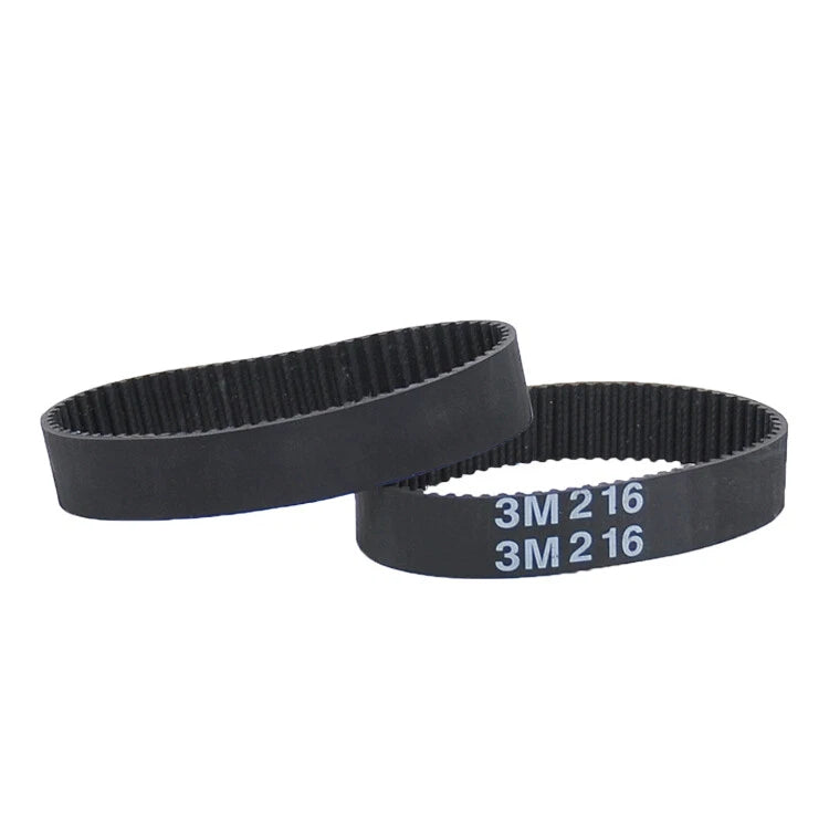S3M Rubber Timing Belt Closed Loop — 3mm Pitch, 15mm Wide, Multiple Sizes for CNC & 3D Printer