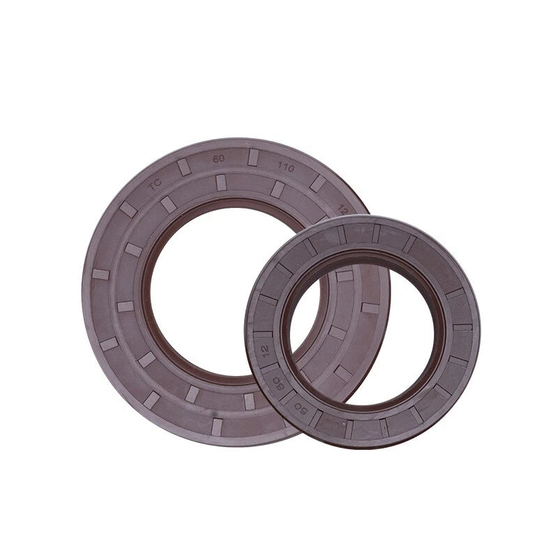 FKM TC Oil Seal — Rotary Shaft Seal, Double Lip with Spring, 50–60mm ID
