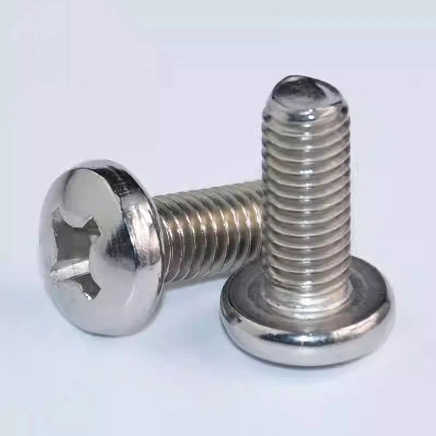 UNC 2#-56 4#-40 6#-32 8#-32 Phillips Pan Head Machine Screws A2 Stainless Steel