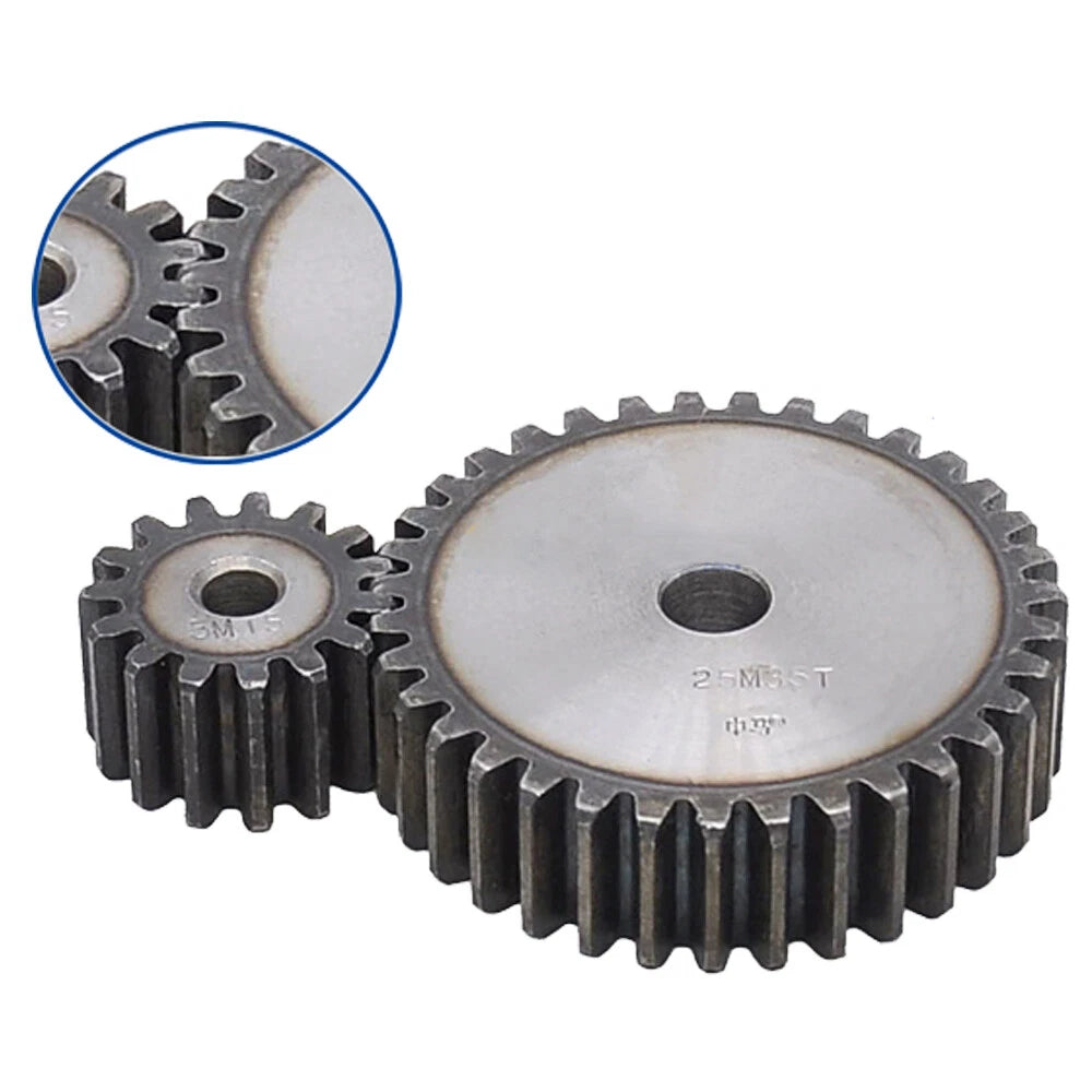 2.5/3/4/5 Mod Spur Gear 10T to 45T Flat Gear Motor Transmission Gear 45# Steel