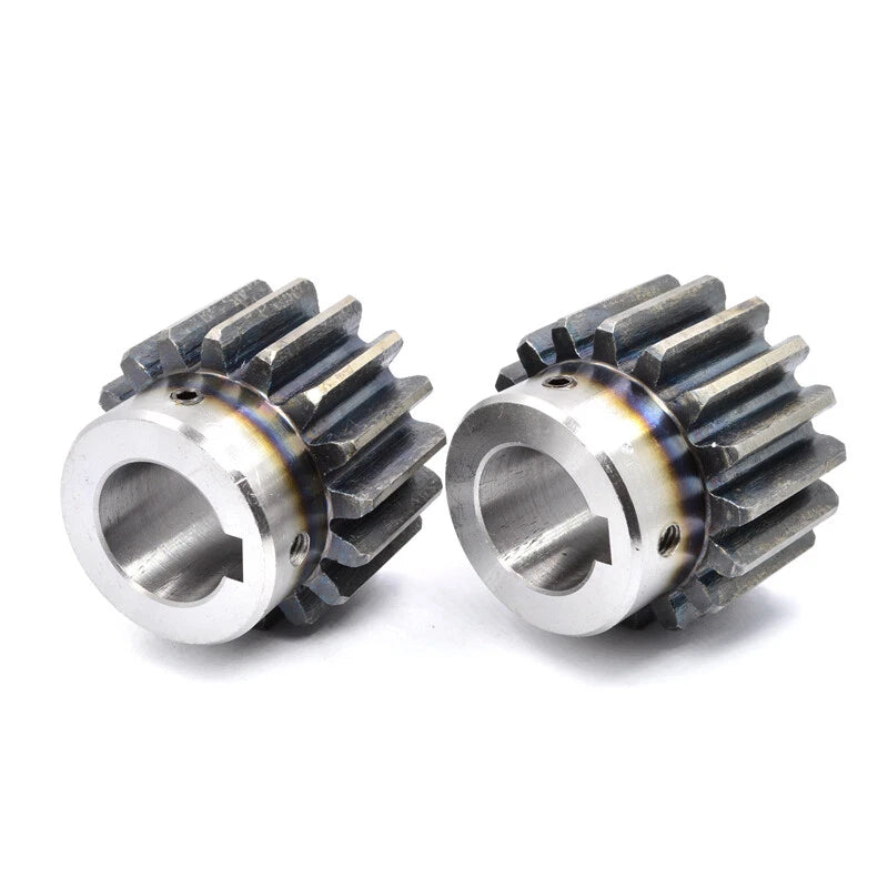 2.5 Mod 15T - 32T Precision Spur Pinion Gear With Step 45# Steel Motor Gear