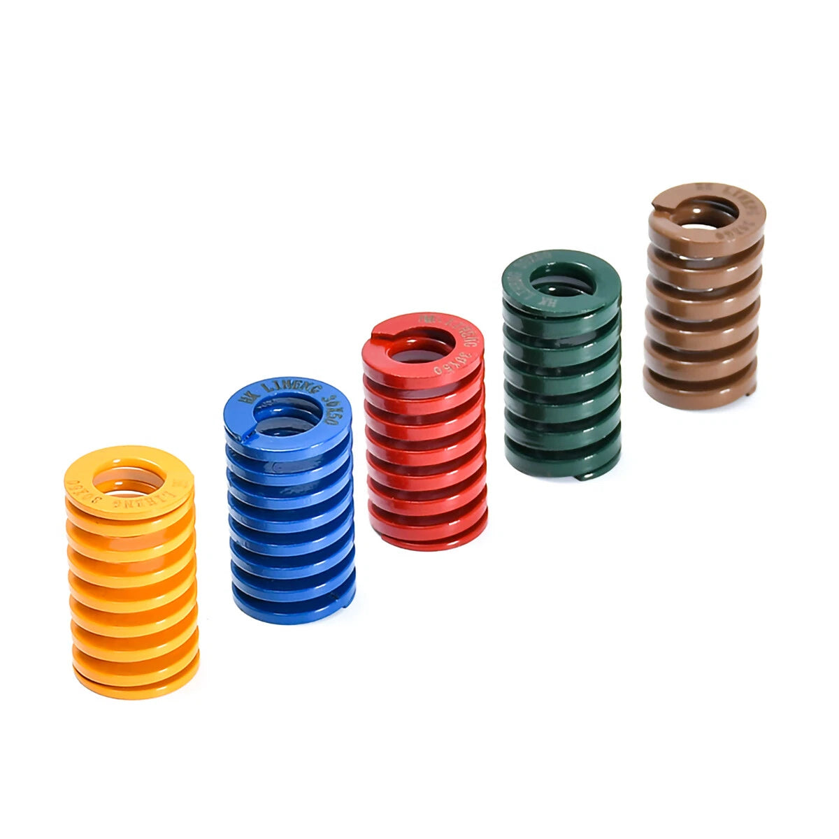 Compression Die Mould Spring O.D 20mm 22mm Light/Medium/Heavy Duty Load Springs