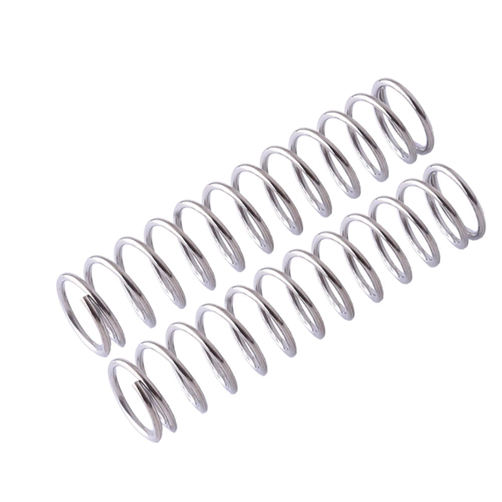 Stainless Steel Compression Spring 1.5/1.6mm Wire Diameter Pressure Small 10pcs