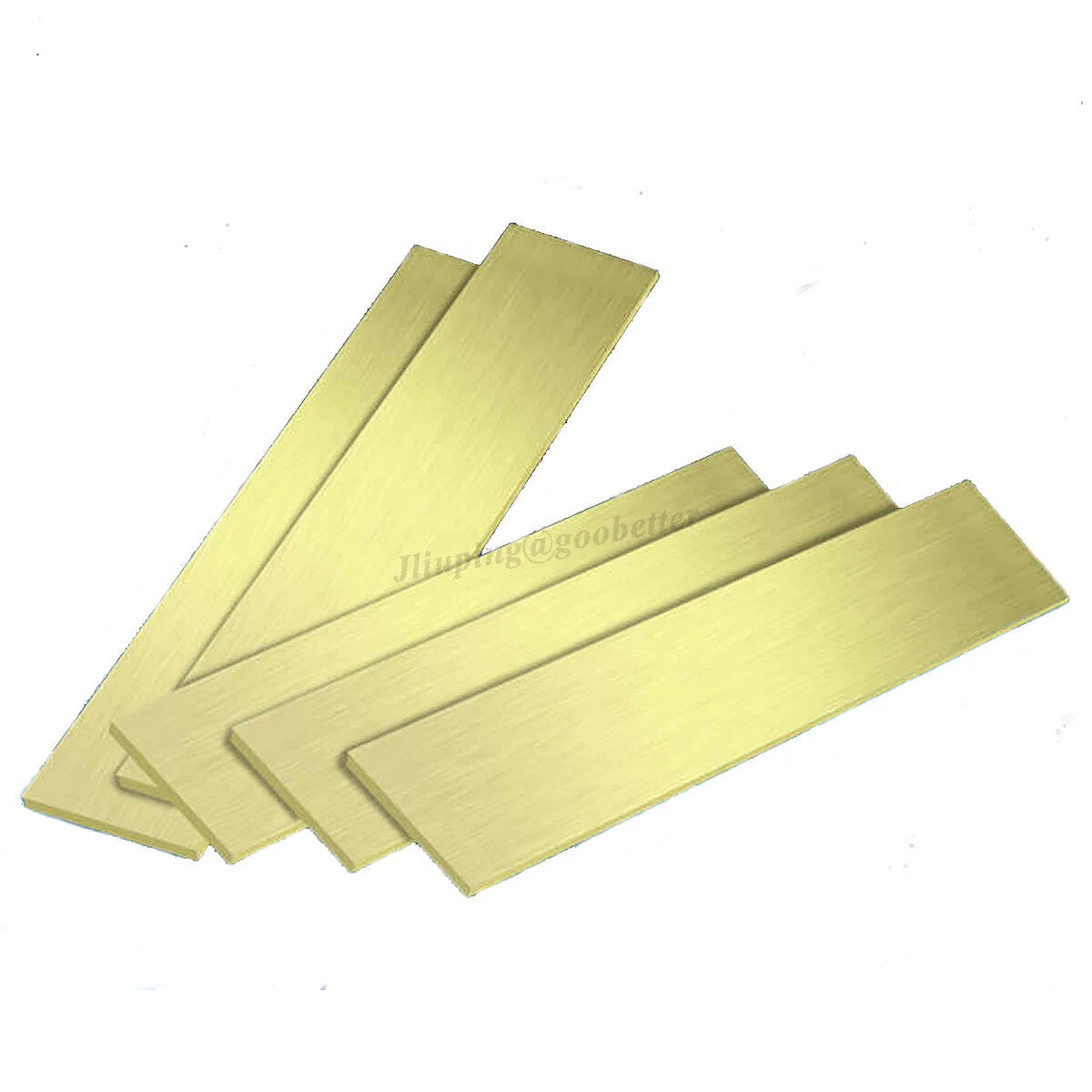 H59 Brass Flat Bar Square Sheet Plate Solid Strip 100mm Long-Width 20mm-100mm