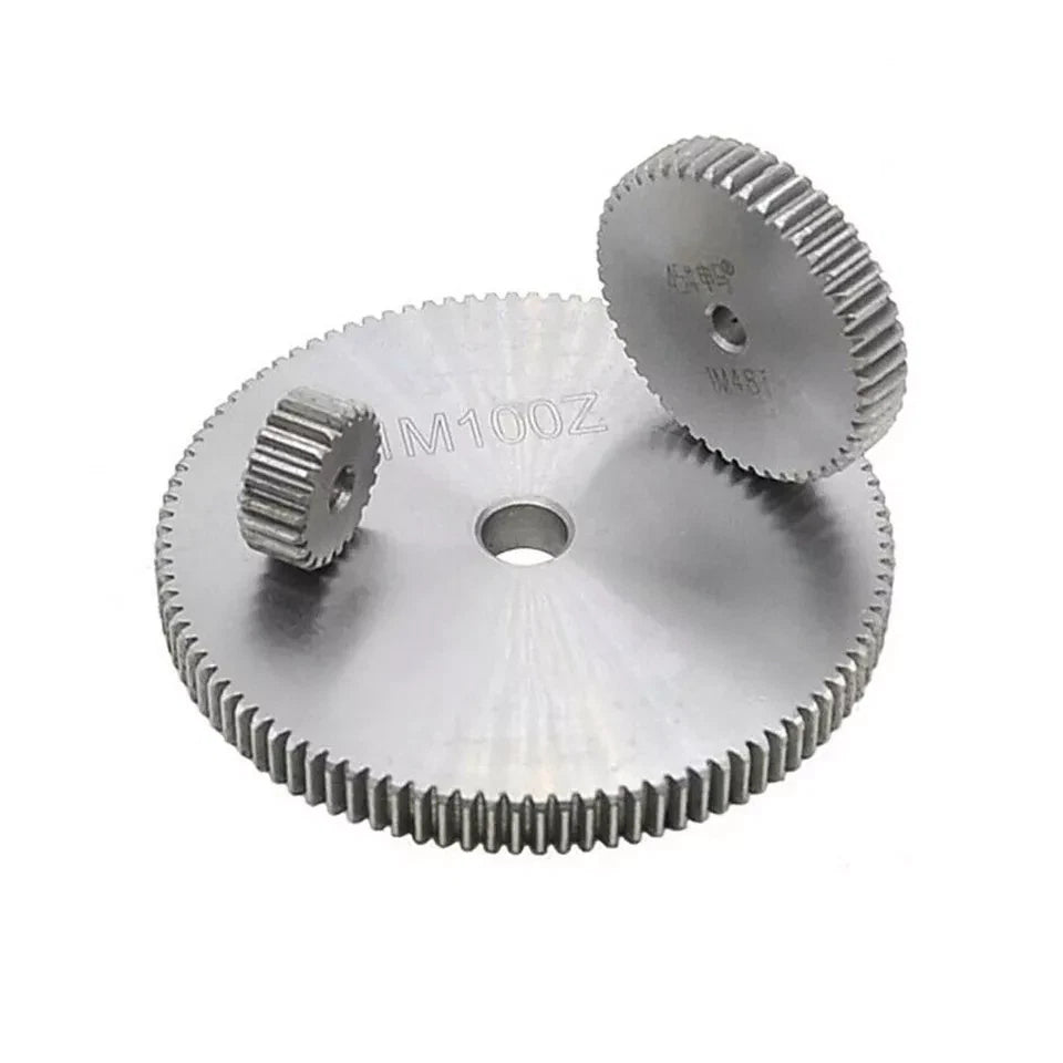 1 Module 12-150 Teeth Spur Gear Thickness 10mm OD 14-152mm Flat Gear Pinion Gear