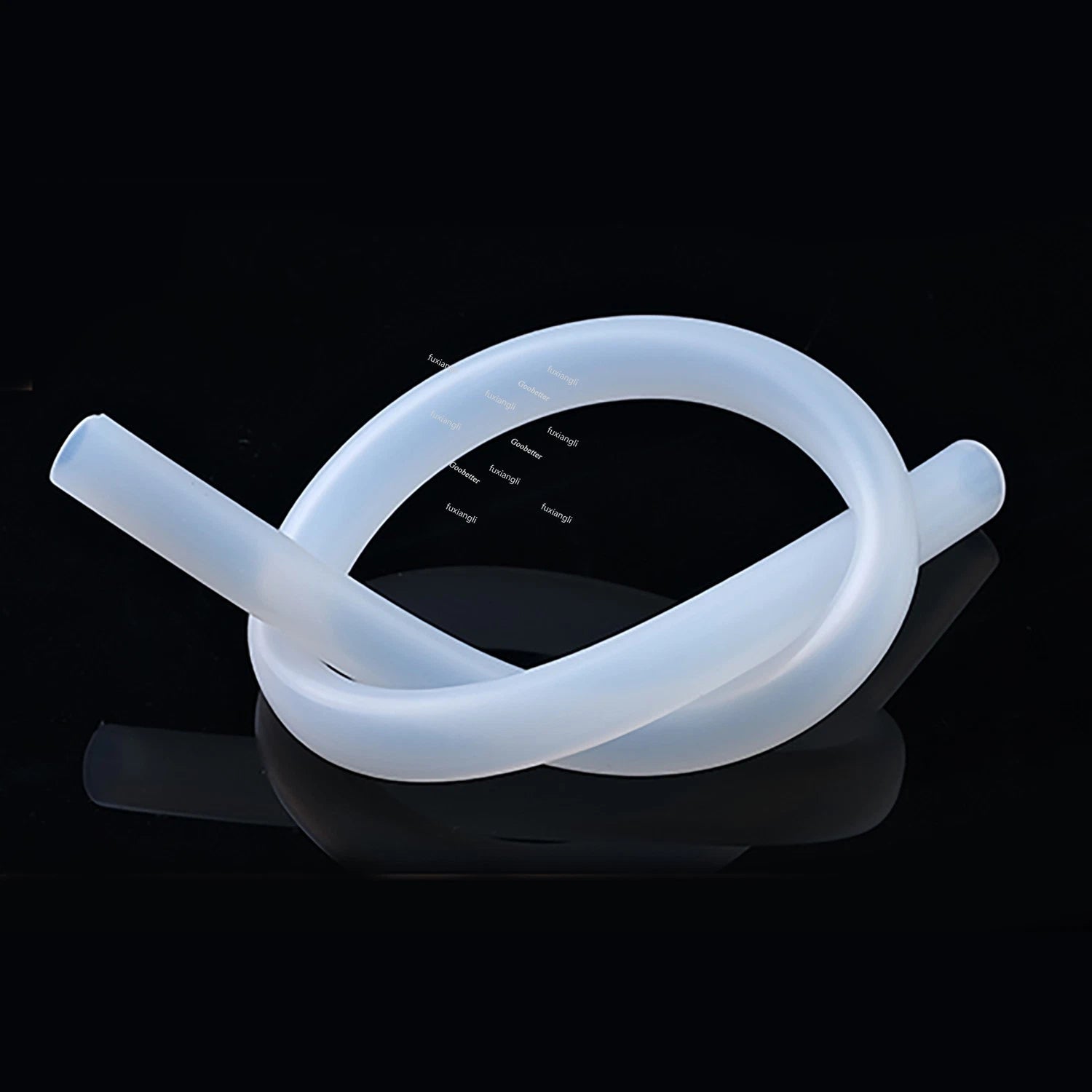 Translucent Silicone Vacuum Tube — Flexible Hose Pipe, -94°F to 500°F (-70°C to 260°C)