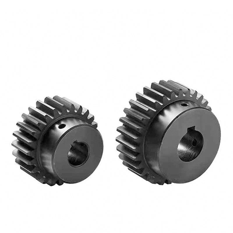 1 Module 45# Steel Keyway Bore Spur Gear 40-150 Teeth Transmission Drive Gears