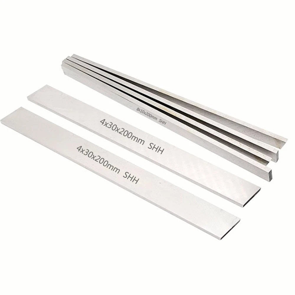 HSS Steel Flat Bar Strip Metal Plate HRC 58-60 Lathe Turning Tool 200mm Length